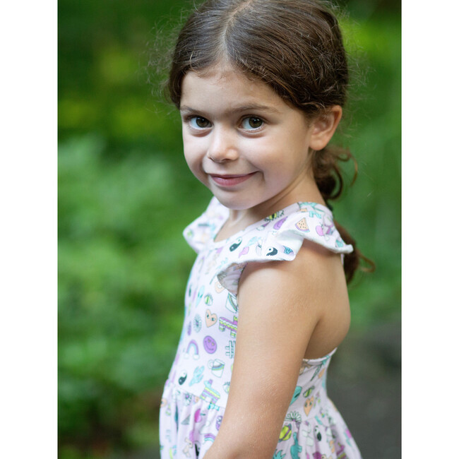 Racer Back Dress in 90s Toys