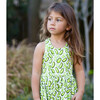 Cross Back Twirly Dress in Pickles - Dresses - 2