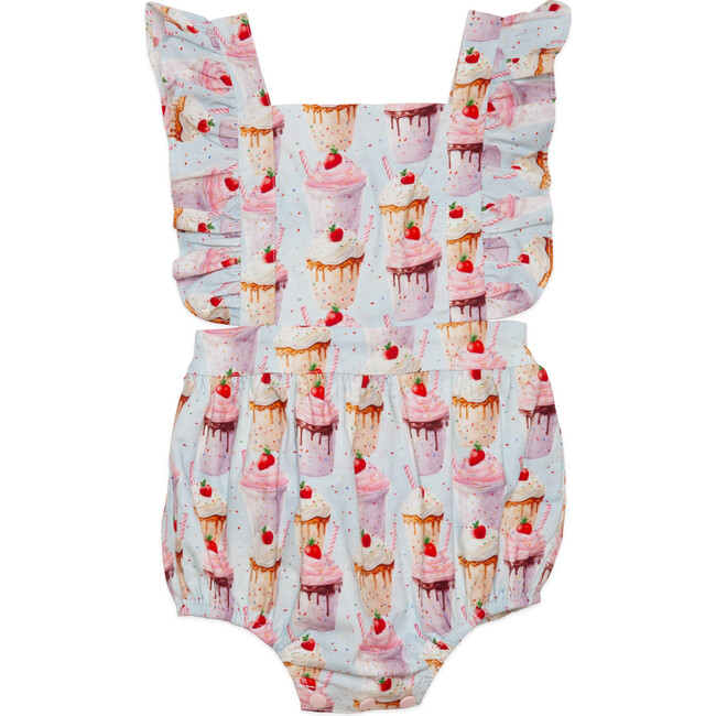 Bubble Romper in Milkshakes