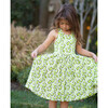 Cross Back Twirly Dress in Pickles - Dresses - 4