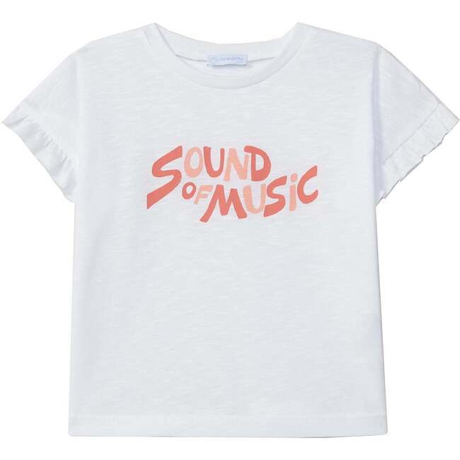 LARANJINHA Sound Of Music T-Shirt, White