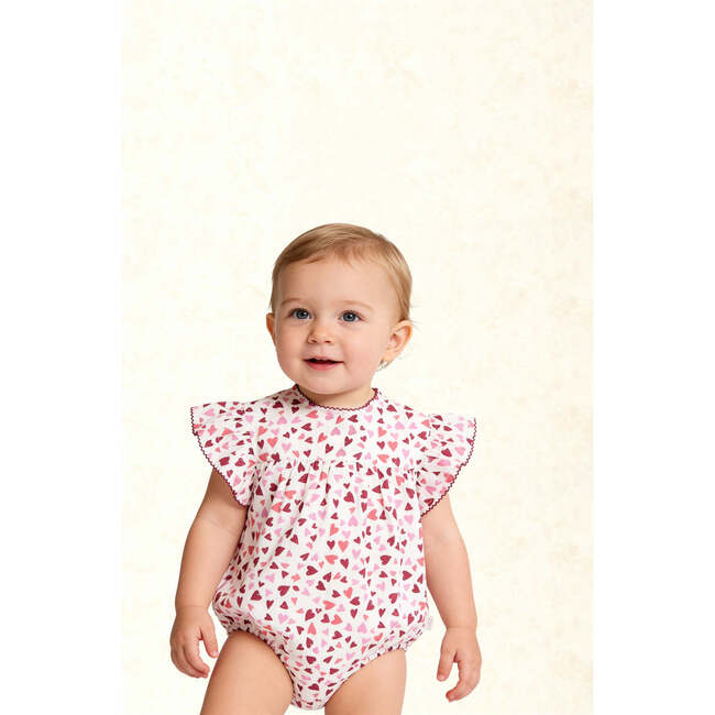 Hearts Print Maeve Bubble