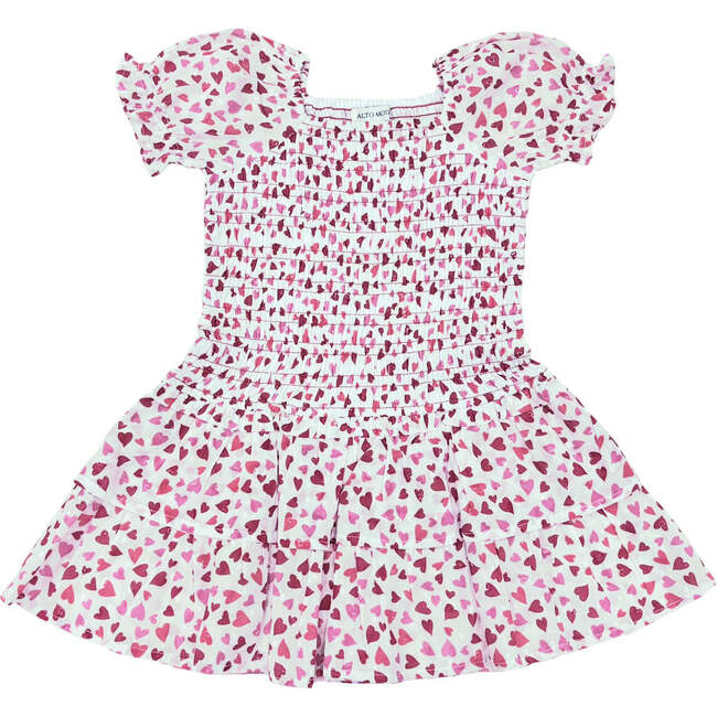 Hearts Print Mirrorball Dress