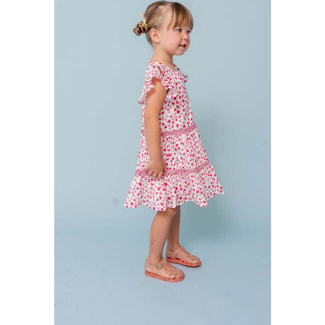 Hearts Print Twirl Dress - Dresses - 3