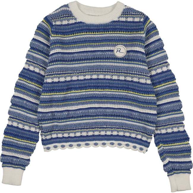 Prairie Denice Sweater, Medium Blue