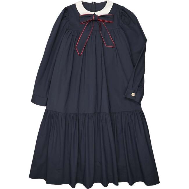 Crew Dress, Navy Blue