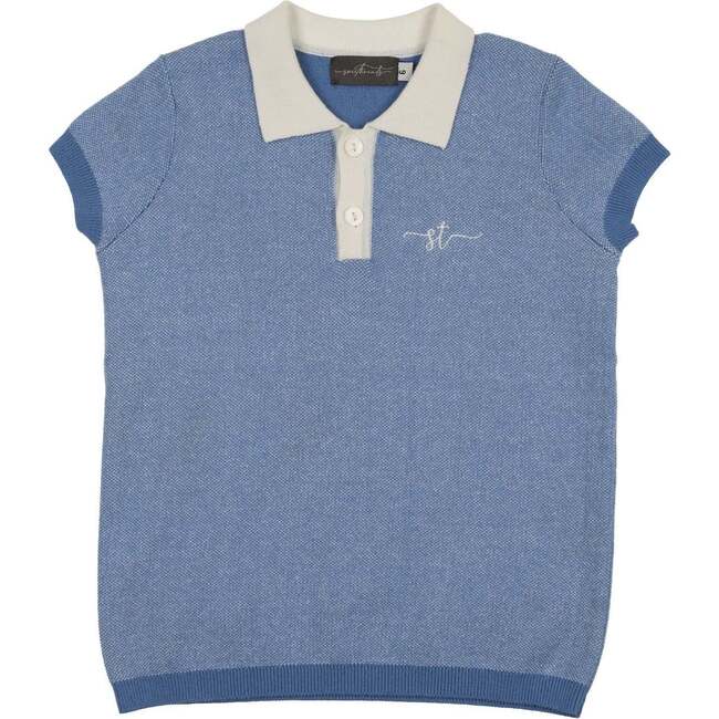 Louis Sweater, Medium Blue