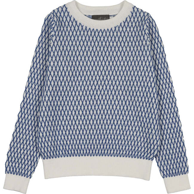 Daniel Sweater Long Sleeve, Cobalt Blue