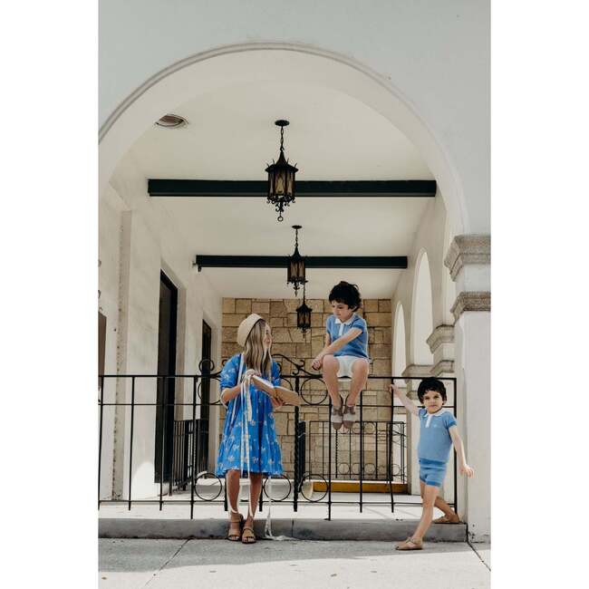 Penny Dress, Light Blue