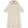 Edith Dress, Cream - Dresses - 1 - thumbnail