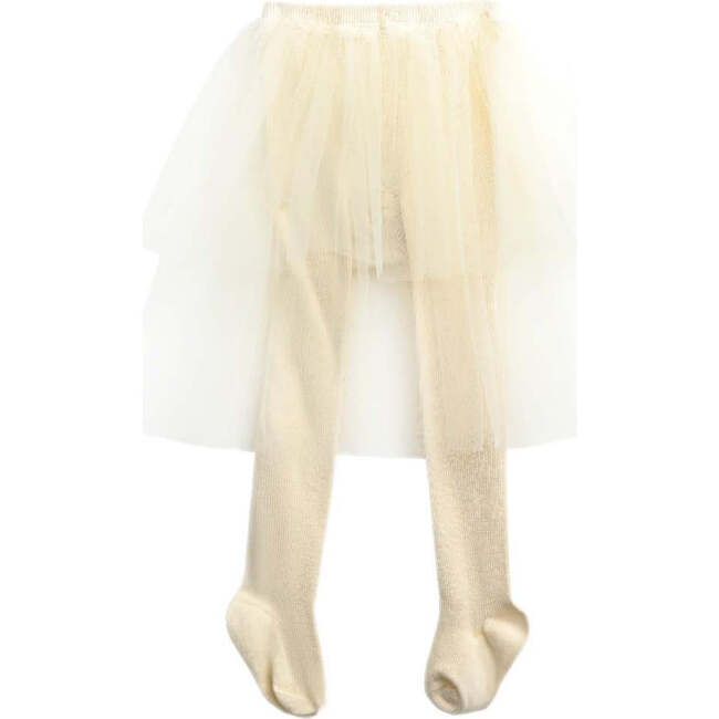 Tulle Twirl Skirt, Beige