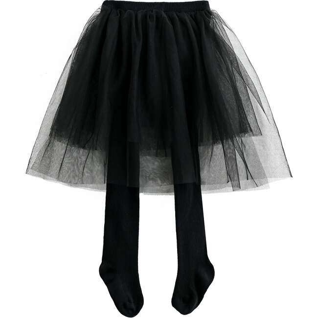 Tulle Twirl Skirt, Black