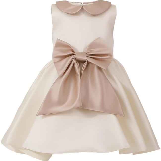 Petal Bow Gown, Cream