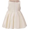 Petal Bow Gown, Cream - Dresses - 3