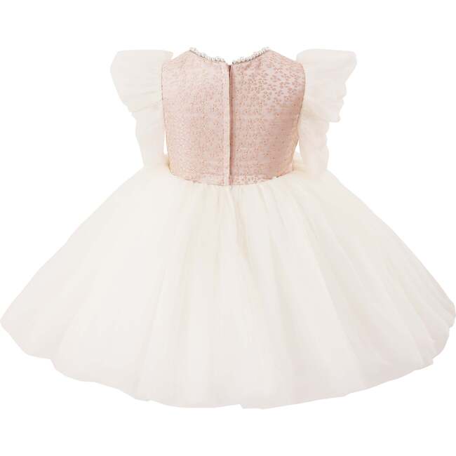 Sequin Tulle Occasion Dress, Pink - Dresses - 3