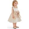 Petal Bow Gown, Cream - Dresses - 4