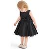 Bow Waist Dress, Black - Dresses - 4