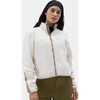 Chapelle Fleece Jacket Oat Milk/Silver Mink - Jackets - 1 - thumbnail