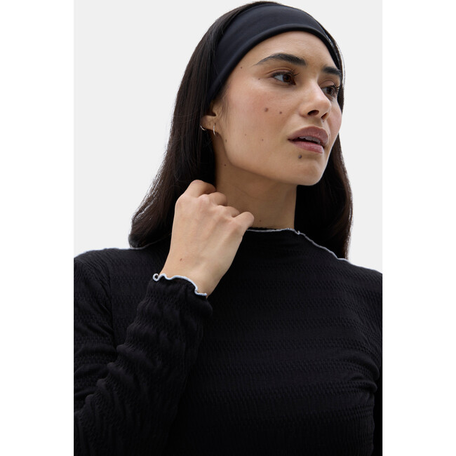 Ynes Long Sleeve Top Black - Tank Tops - 3