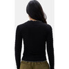 Ynes Long Sleeve Top Black - Tank Tops - 4
