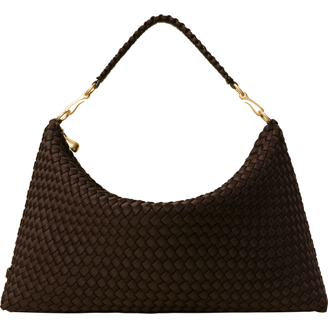 Porto Medium Half-Moon Bag Chocolate