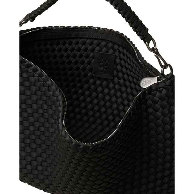 Porto Medium Half-Moon Bag Onyx - Bags - 5