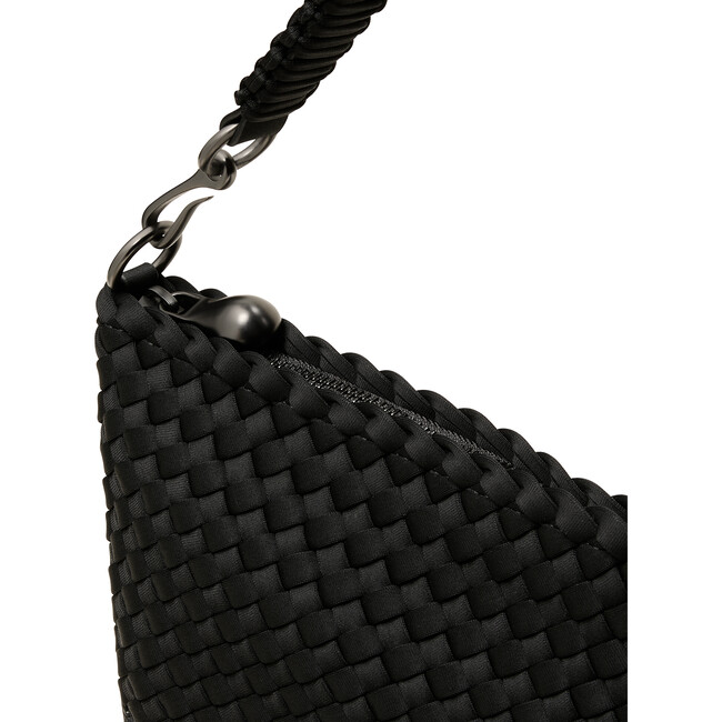 Porto Medium Half-Moon Bag Onyx - Bags - 6