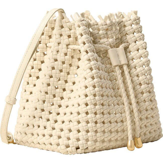 Mallorca Bucket Open Weave Salt - Bags - 4