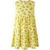 Lemon Stripe Jersey Dress, Yellow - Dresses - 1 - thumbnail