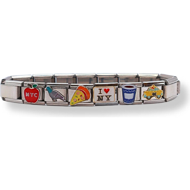 Italian Charm Bracelet, Big Apple