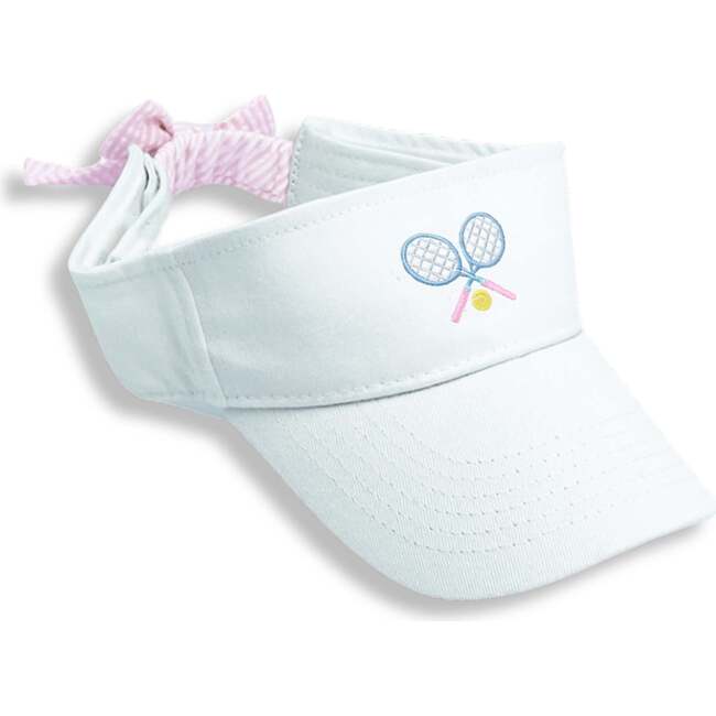 Tennis Rackets Bow Visor, Pink