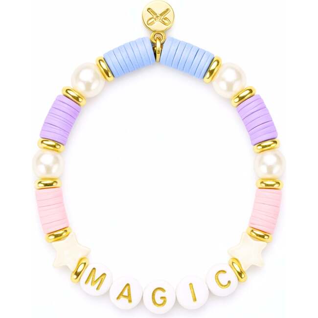 Magic Bracelet, Pink/Aqua/Purple