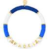 Padel Bracelet, Blue - Bracelets - 1 - thumbnail