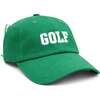 GOLF Bow Baseball Hat, Green - Hats - 1 - thumbnail