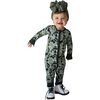 Green Distressed Camo Snoozer - Footie Pajamas - 2