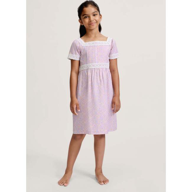 Girls Juliette Nightgown in Fleur Blush
