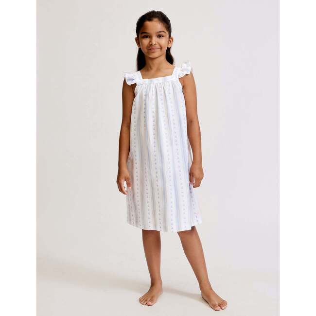 Girls Clara Nightgown in Cottage Stripe
