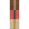 Wool Runner Rug Chroma, Spiced Coral - Rugs - 1 - thumbnail