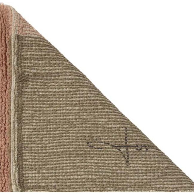 Wool Runner Rug Chroma, Dusty Pink - Rugs - 3