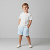 Organic Terry Tee & Shorts Set, Cabana Stripes - Mixed Apparel Set - 1 - thumbnail