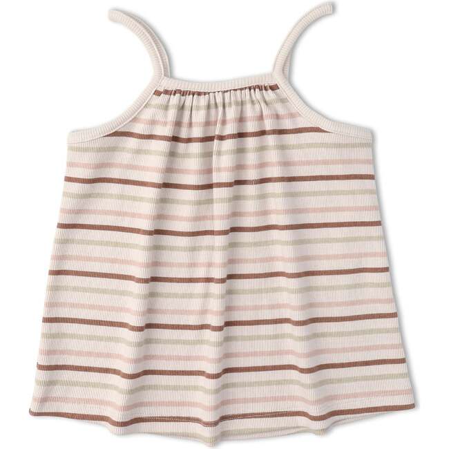 Organic Tank Top & Shorts Set, Terra Stripes - Mixed Apparel Set - 3