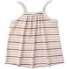 Organic Tank Top & Shorts Set, Terra Stripes - Mixed Apparel Set - 3 - thumbnail