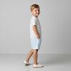 Organic Terry Tee & Shorts Set, Cabana Stripes - Mixed Apparel Set - 2
