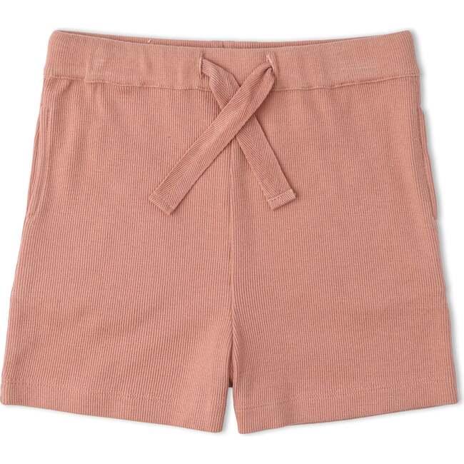 Organic Collar Tee & Shorts Set, Terra Stripes - Mixed Apparel Set - 5