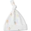 Organic Swaddle Blanket & Hat Set, Ice Cream - Swaddles - 5
