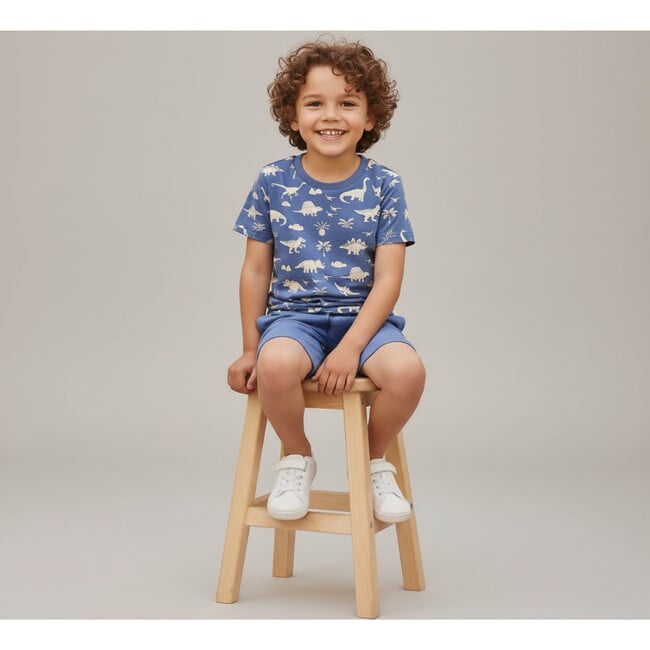 Organic Tee & Shorts Set, Dino