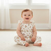 Organic Flutter Romper, Meadow - Rompers - 1 - thumbnail