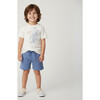 Organic Graphic Tee & Shorts Set, New York - Mixed Apparel Set - 1 - thumbnail