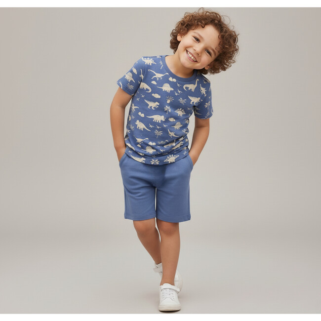Organic Tee & Shorts Set, Dino