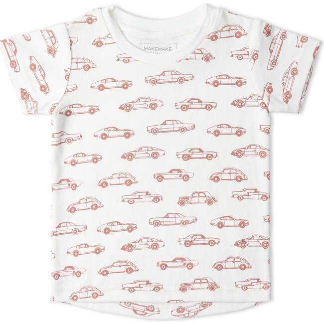 Organic Tee & Shorts Set, Cars - Mixed Apparel Set - 3